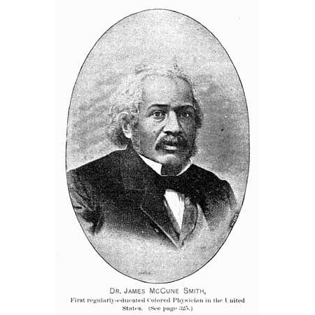 America’s first African American with a medical degree, James McCune Smith became founding member of NY Statistics Society