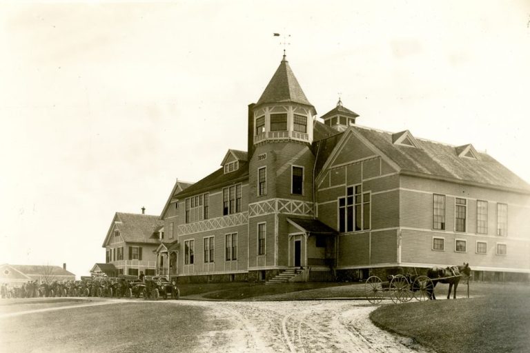 Storrs Agricultural School (University of Connecticut) opened its doors