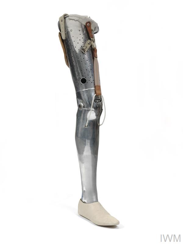 The first aluminum prosthetic leg was introduced