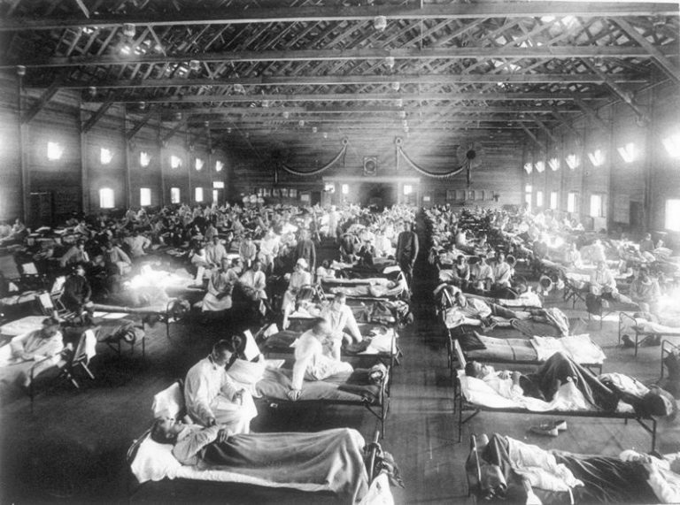 Dallas lost a disputed number of lives during the influenza pandemic