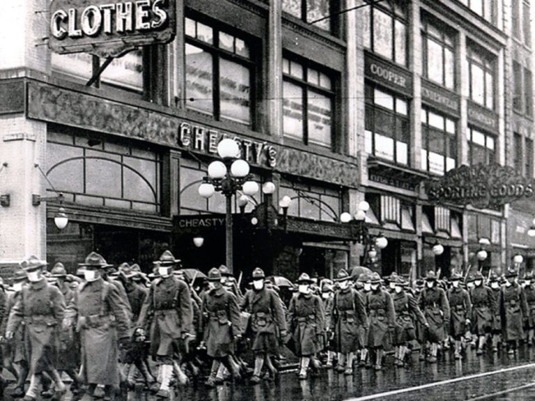 Following an increase in influenza cases after the Armistice celebration, Denver officials issued a second closure order