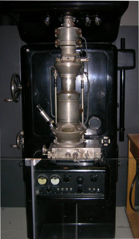 The electron microscope was invented