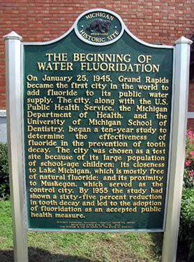 fluoride First Used in U.S. Public water Supply