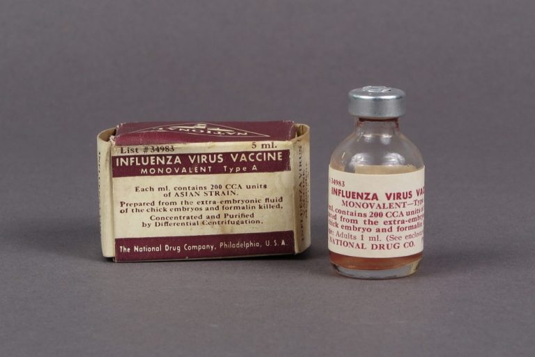 Inactivated influenza vaccine was first licensed in the U.S.