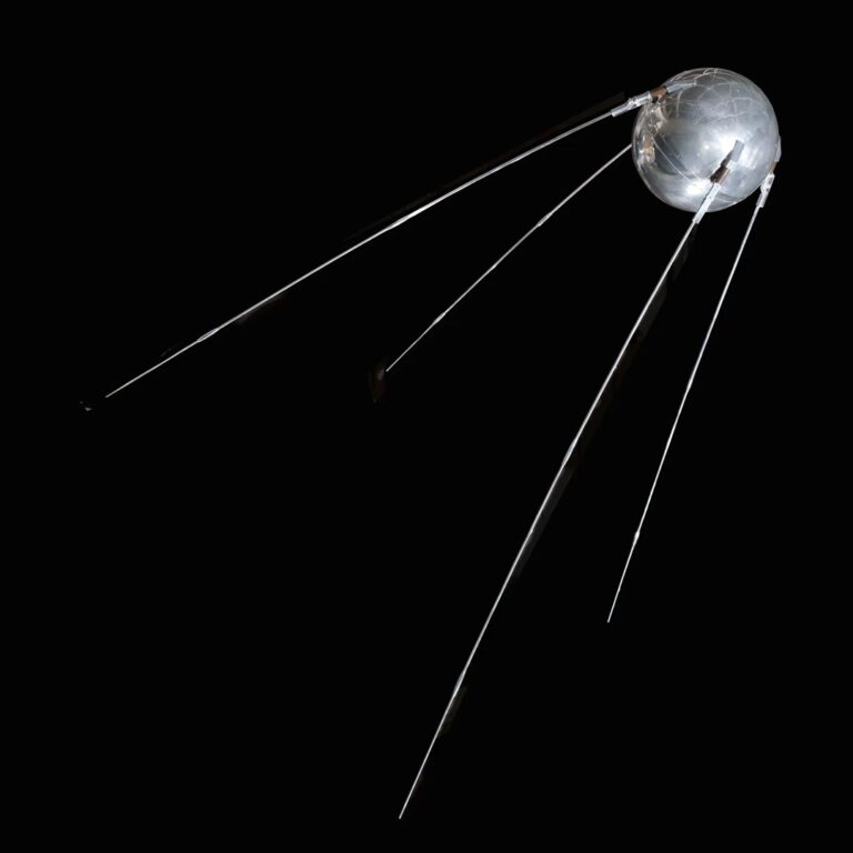 The Soviet Union launches Sputnik I, Earth’s first satellite