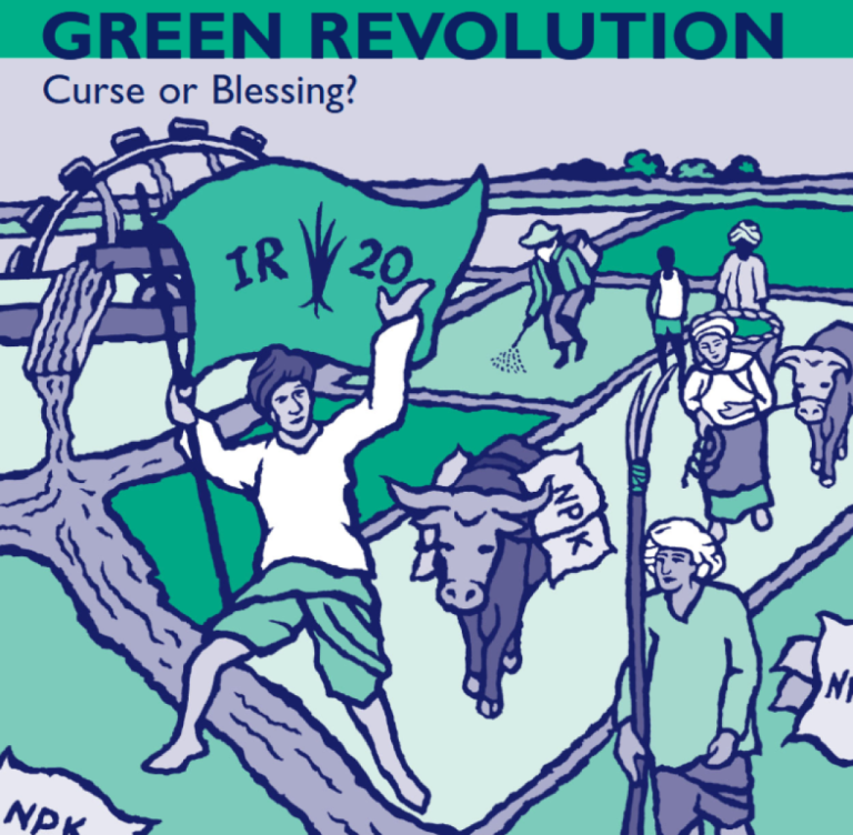 The term “Green Revolution” was coined