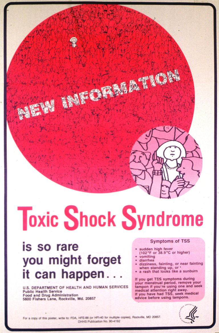 The CDC organized a task force to study toxic shock syndrome