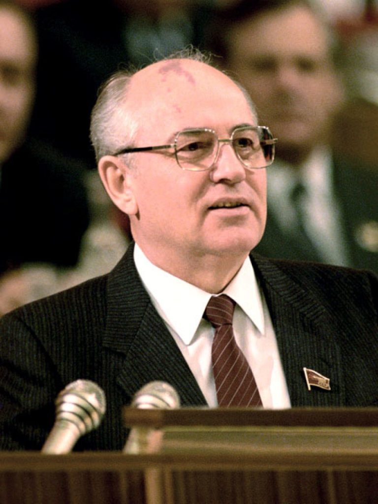 Mikhail Gorbachev, an agricultural specialist, became Soviet leader after the death of Konstantin Chernenko