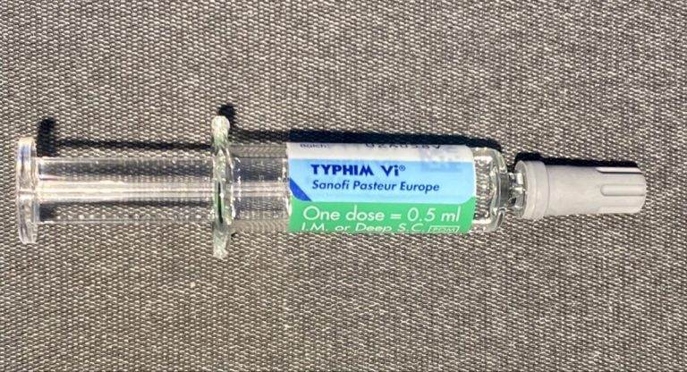 Typhoid Vi polysaccharide inactivated injectable polysaccharide vaccine was licensed