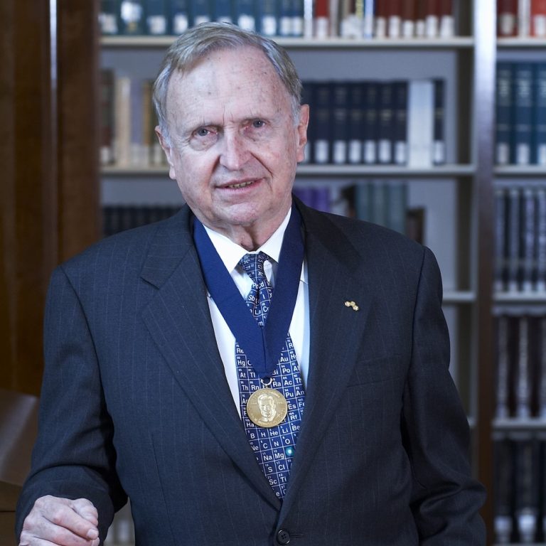 The Priestley Medal was awarded to Ronald Breslow