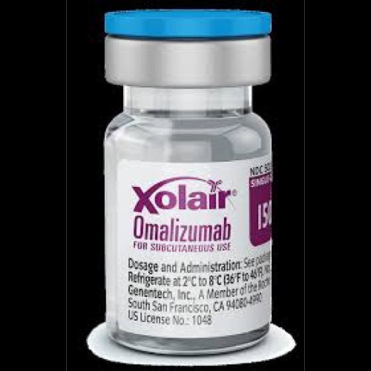 Genentech drug Xolair (omalizumab) was approved