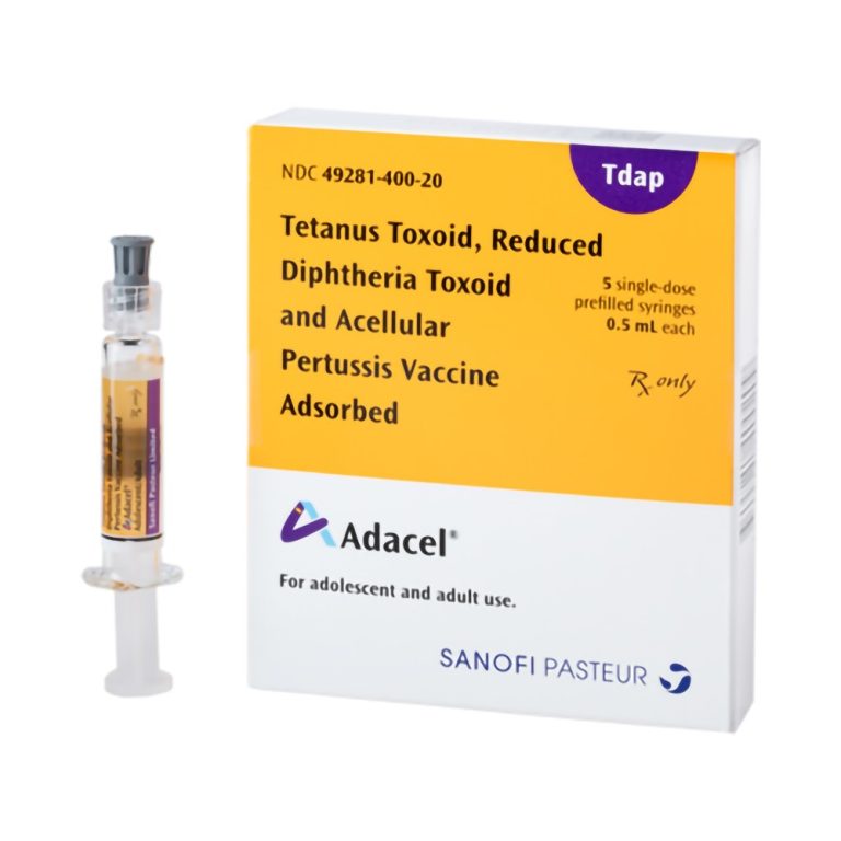 Diphtheria and tetanus toxoids and acellular pertussis vaccine adsorbed was licensed