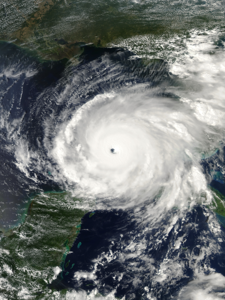 The CDC responded to the crises presented by Hurricanes Katrina and Rita