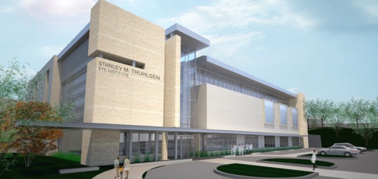 The Stanley M. Truhlsen Eye Institute at the University of Nebraska Medical Center was opened
