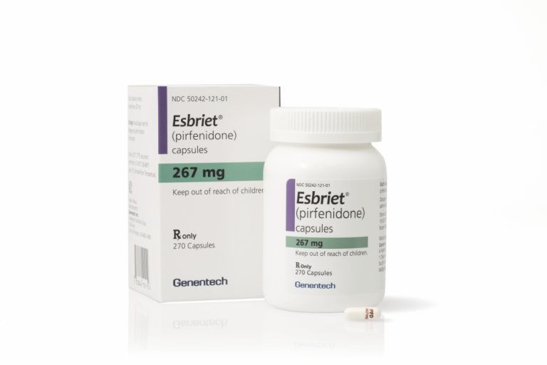 Genentech drug Esbriet (pirfenidone) was approved