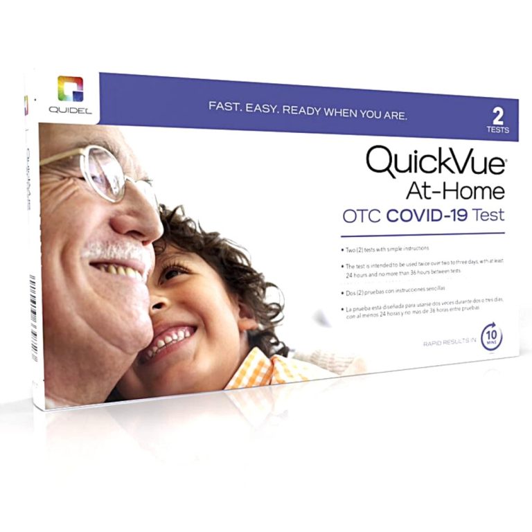 Quidel’s QuickVue At-Home OTC COVID-19 Test received EUA for screening use with serial testing