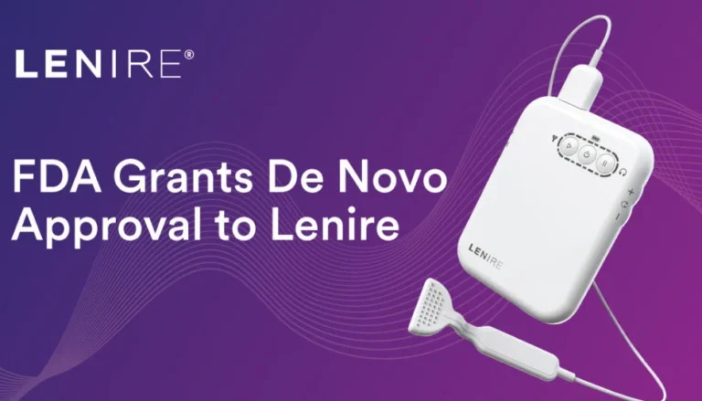 FDA grants Lenire Tinnitus treatment device de novo approval