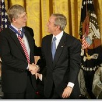 National Institutes of Health Director Francis Collins received the National Medal of Science award