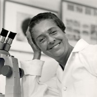 Rita Levi-Montalcini won half of the Nobel Prize in Physiology or Medicine for the discovery of growth factors