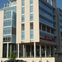 The OMRF research building was dedicated