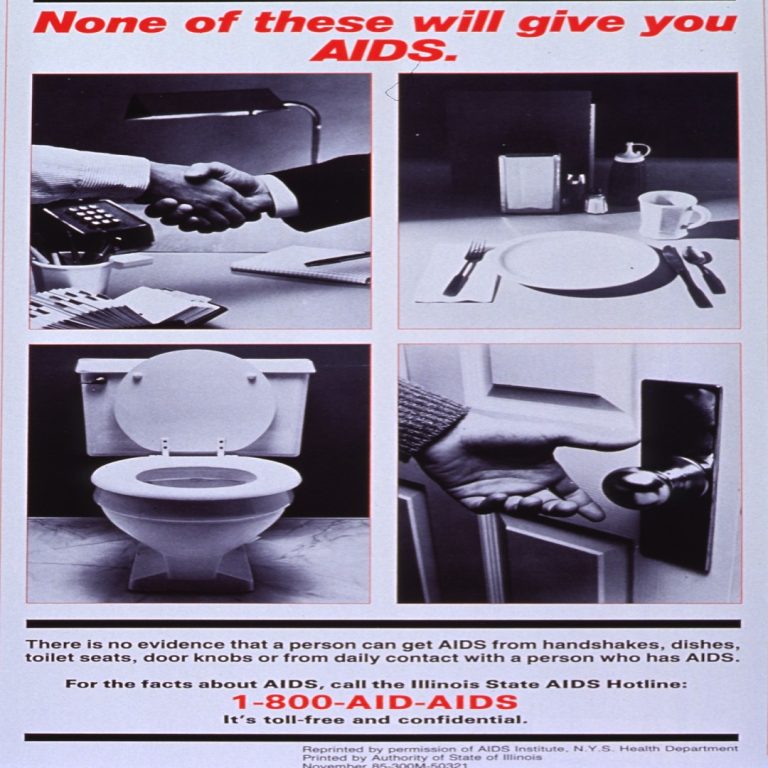 The CDC marked the first AIDS cases reported