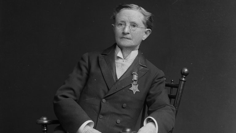 Mary Edwards Walker served as a surgeon during the Civil War and received the Medal of Honor for her service