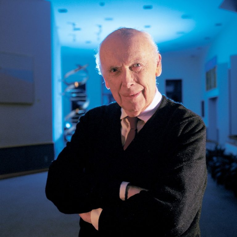 James Watson resigned as head of Human Genome Project over NIH efforts to patent gene fragments