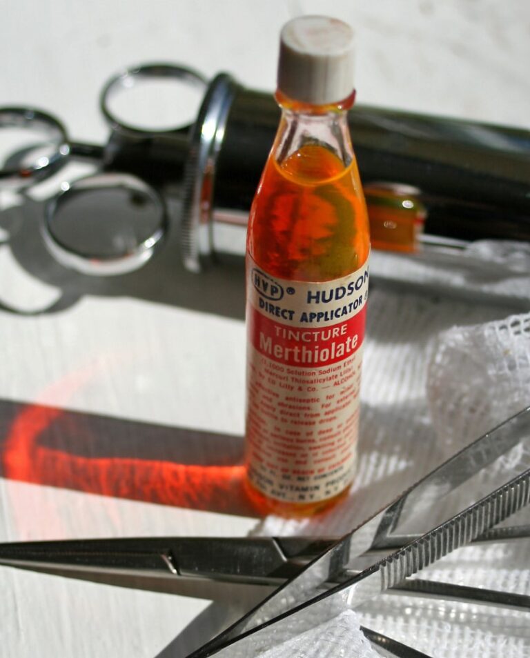 Thimerosal was commercialized by Eli Lilly