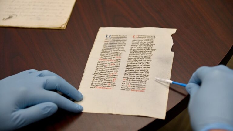 Researchers Decipher the Past with DNA from Parchment Pages